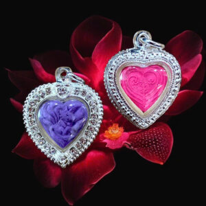 Amulet Hồ Ly Tim – Thu Hút May Mắn, Tình Duyên, Tài Lộc
